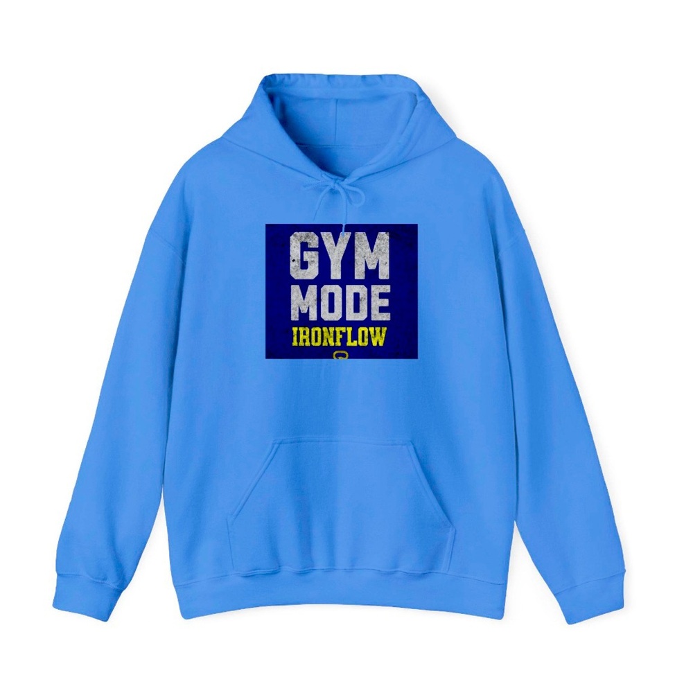Blue Gym Mode Hoodie